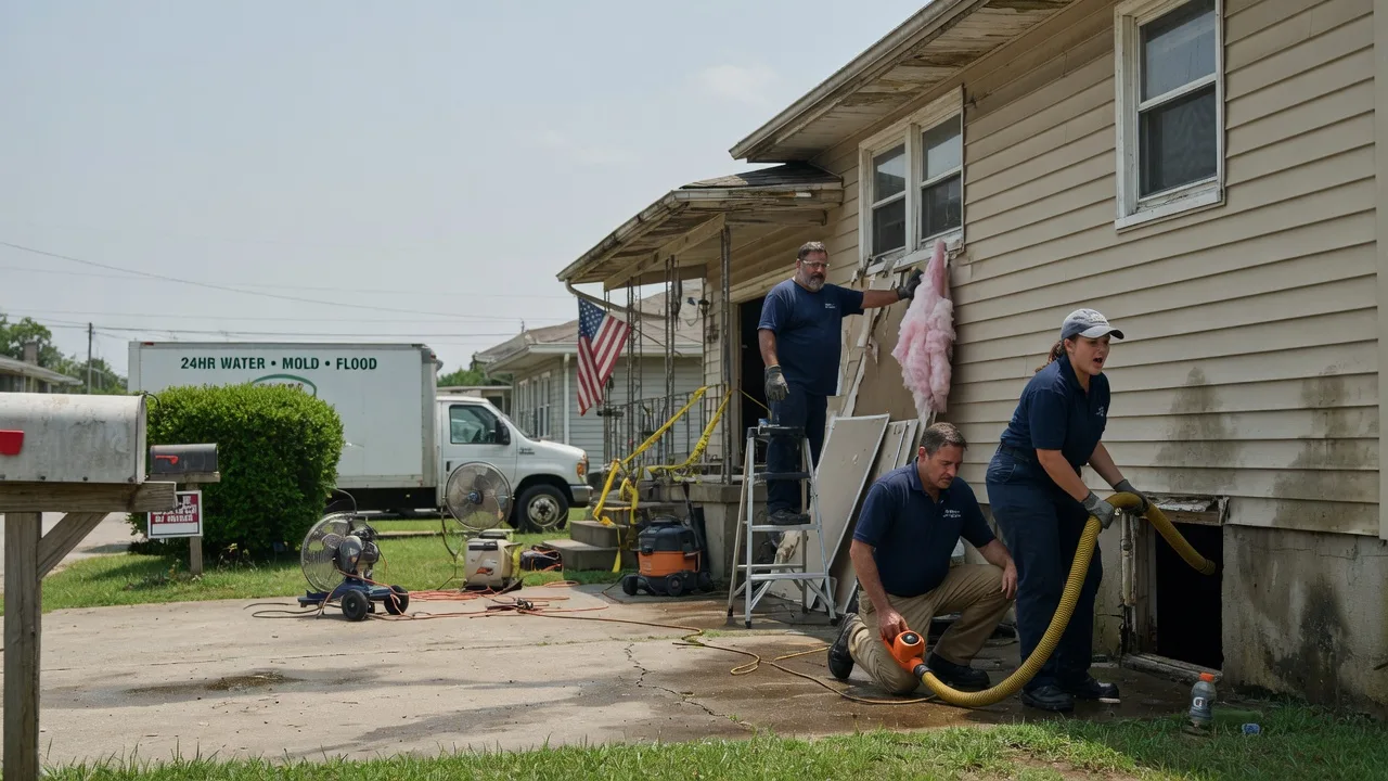 Water Damage Repair in Almont, ND near me